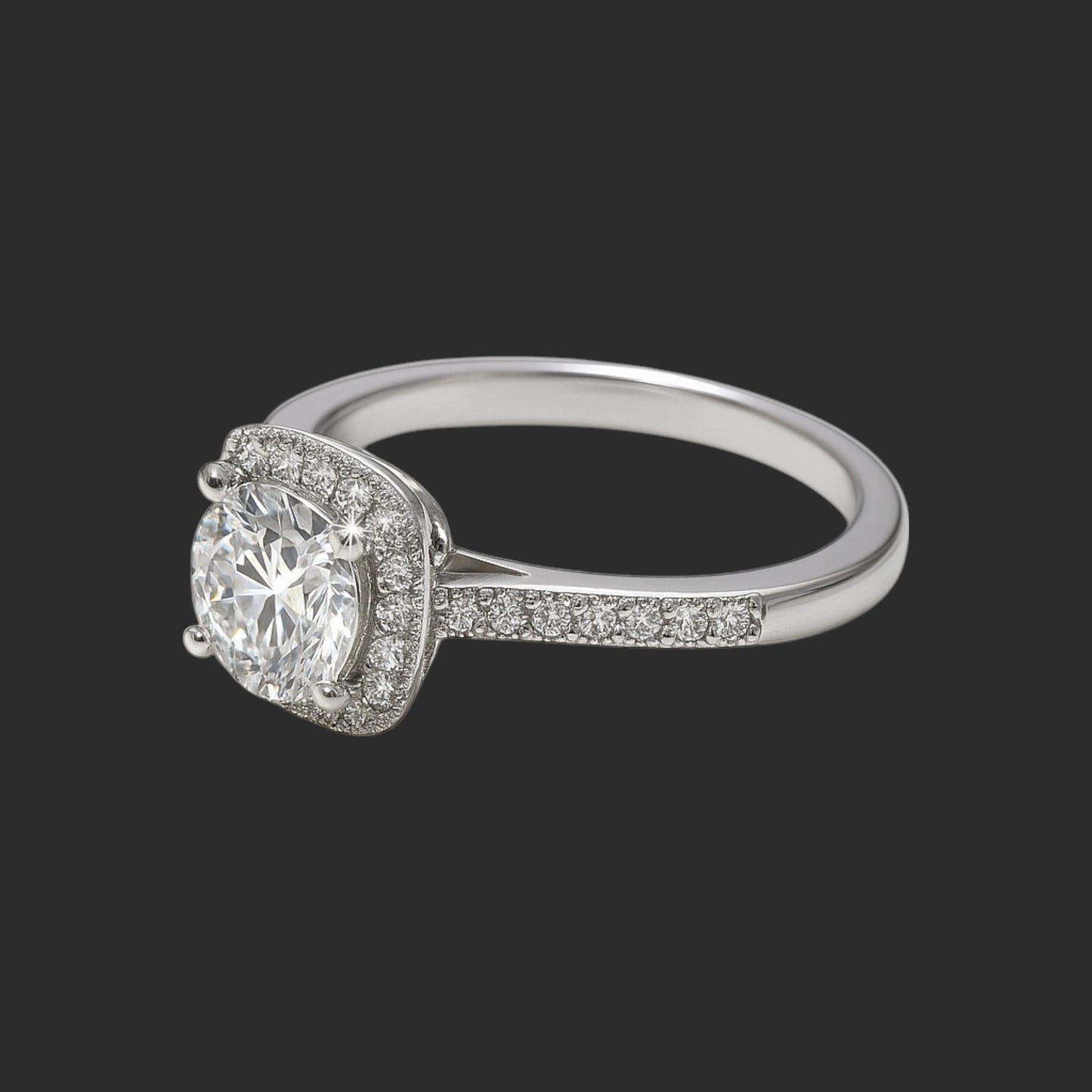 The Lyra Halo Ring