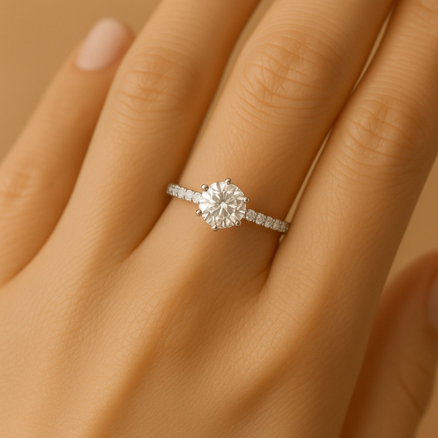 The Aurora Pavé Ring