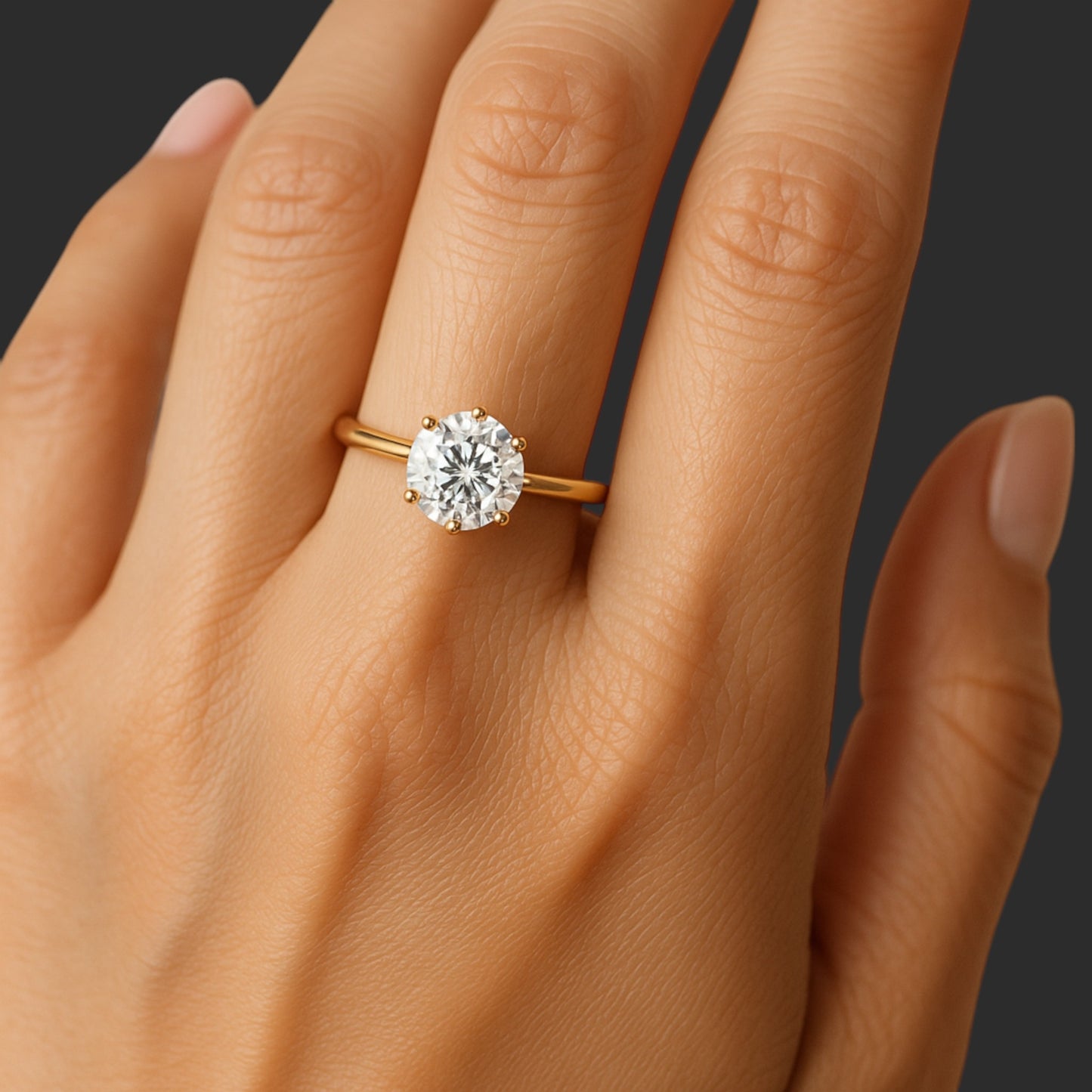 The Aurelia Solitaire Ring