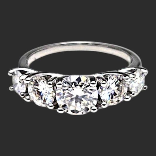 The Liora Five-Stone Ring