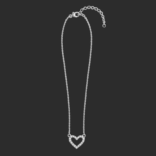 Amour Heart Pendant Necklace